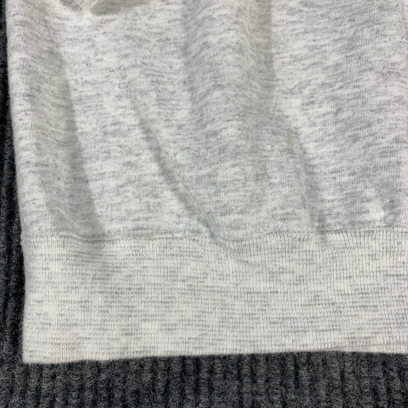 Vintage Hanes Michigan Wolverines Adult Medium Gray Spell Out Football Retro 90s - Picture 7 of 11